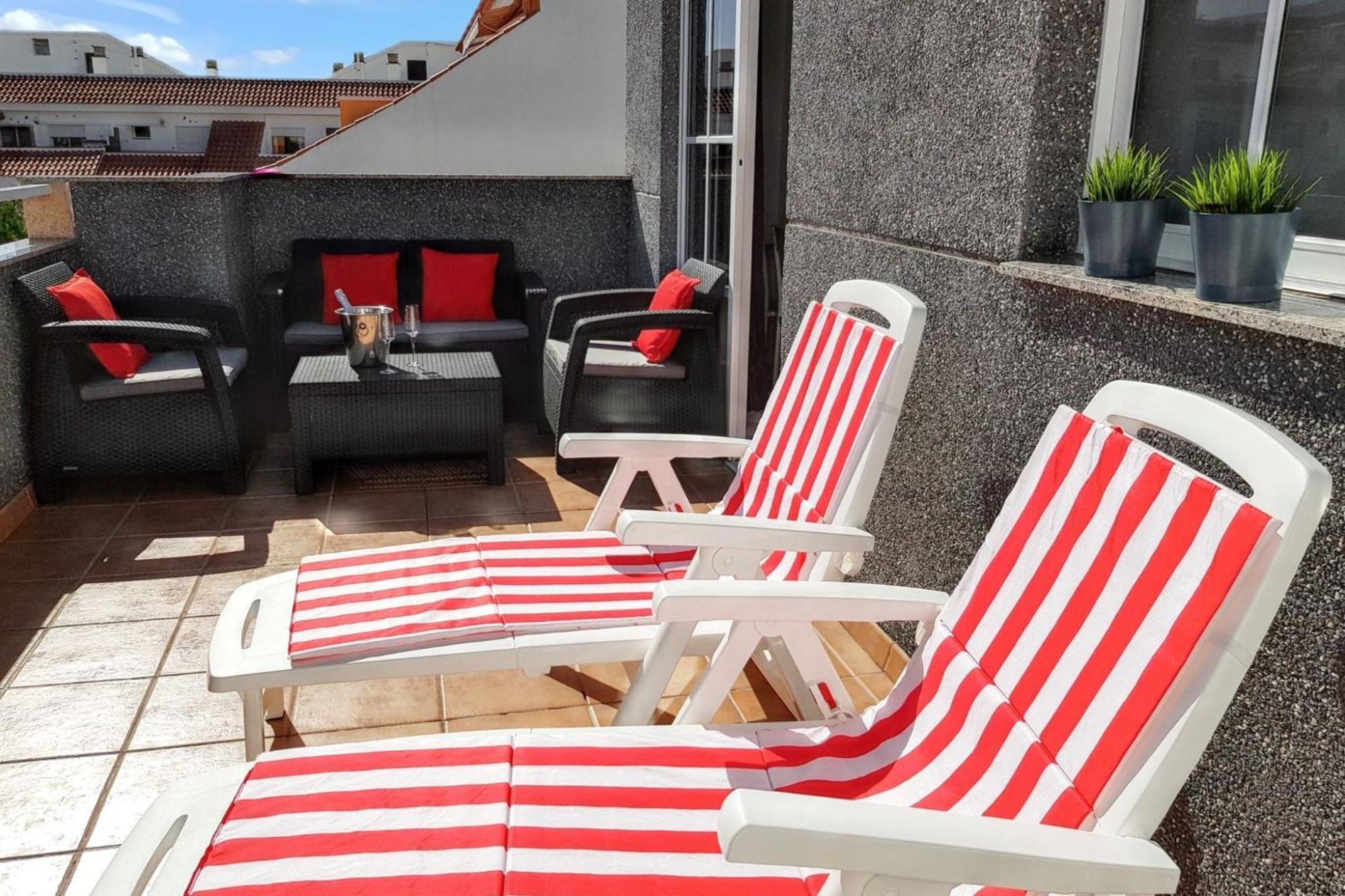 Bright Apartment In Puerto De Santiago 65 M² Terrace Exteriör bild